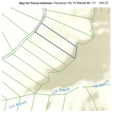 0 Parkstown Extension Road Wilder TN 38589