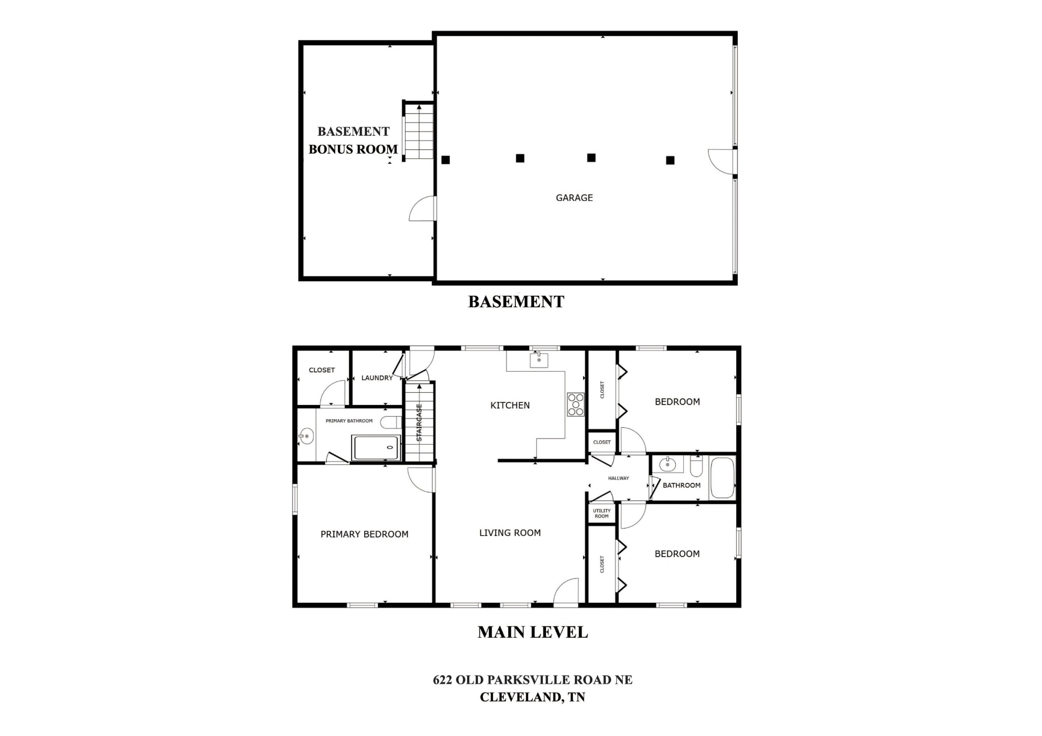 622 Old Parksville Road, NE Cleveland TN 37323