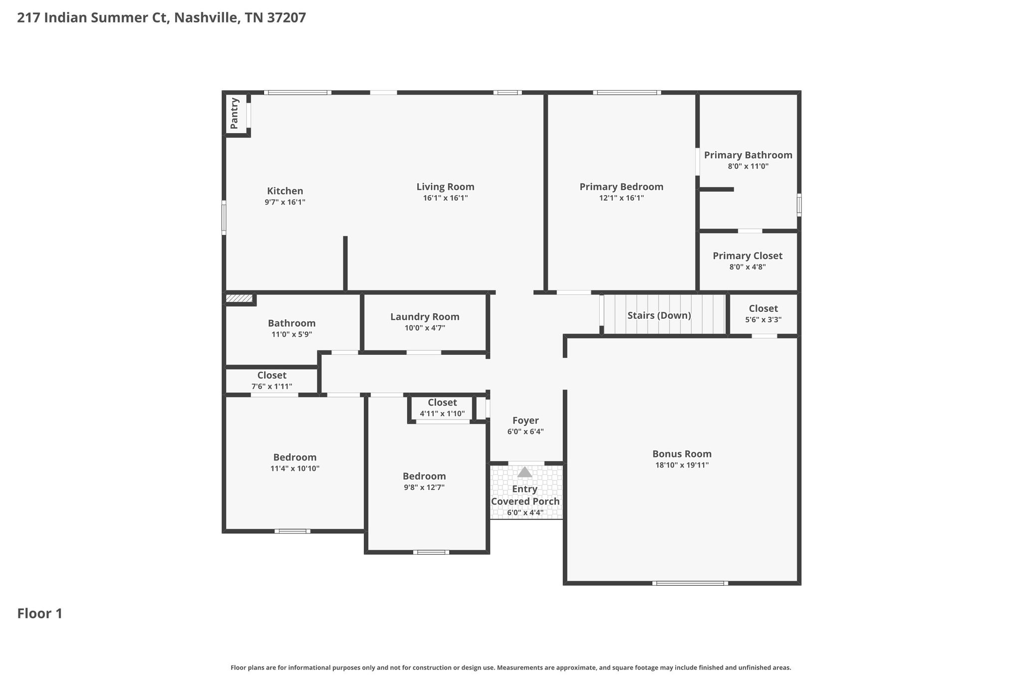 217 Indian Summer Court Nashville TN 37207