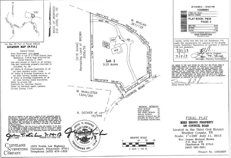 497 Council Road, NE Charleston TN 37310