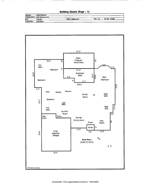 829 Highgrove Circle Franklin TN 37069