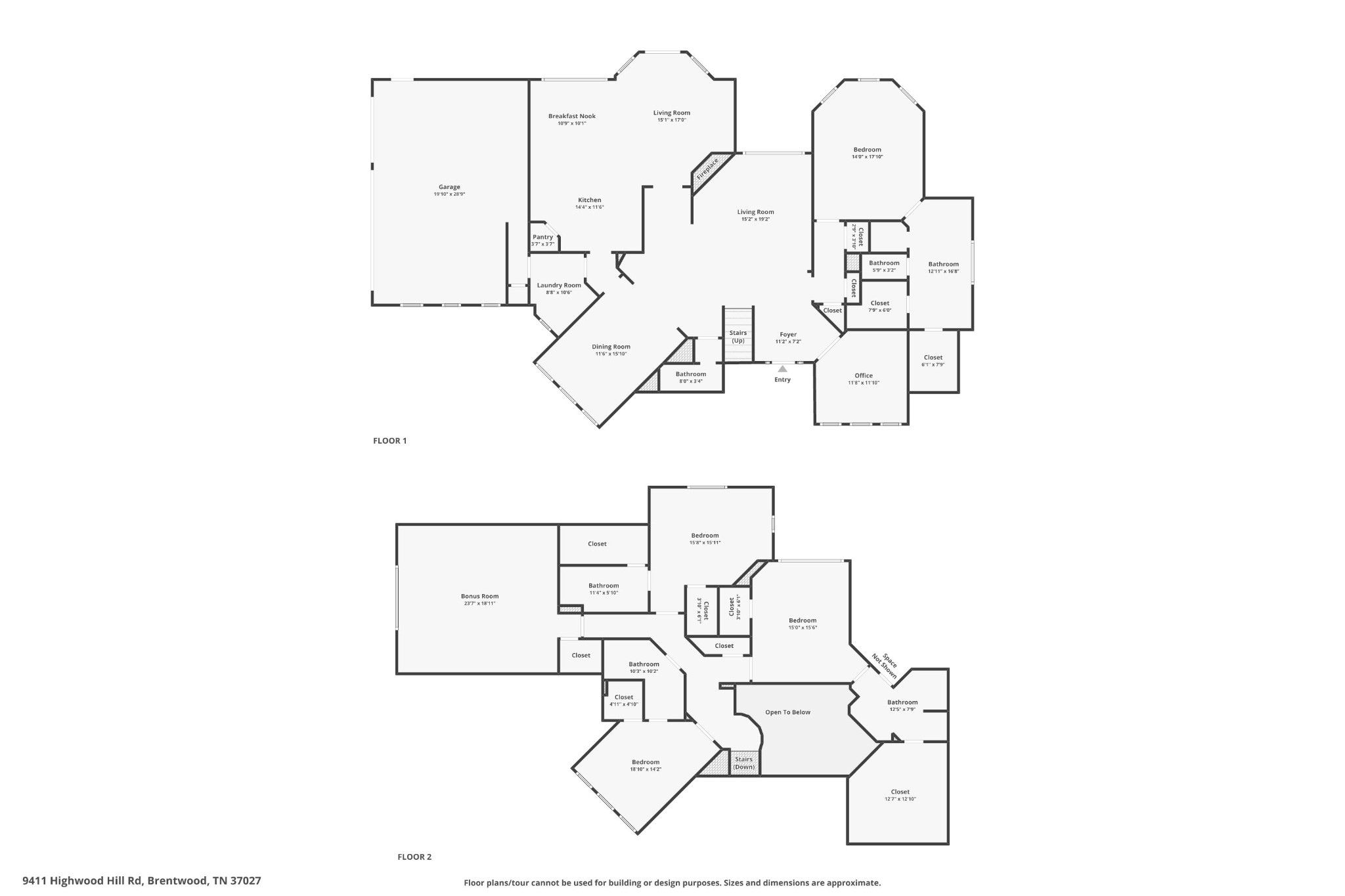 9411 Highwood Hill Road Brentwood TN 37027