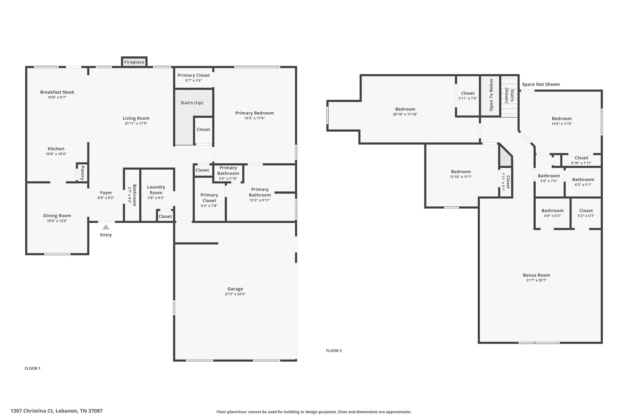 1307 Christina Court Lebanon TN 37087