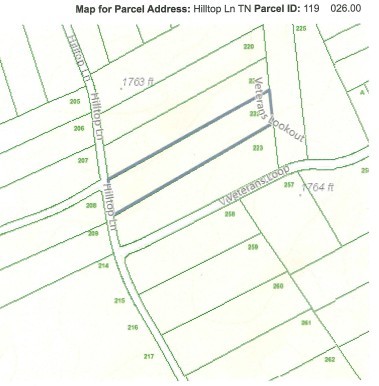 0 Hilltop Lane Wilder TN 38589