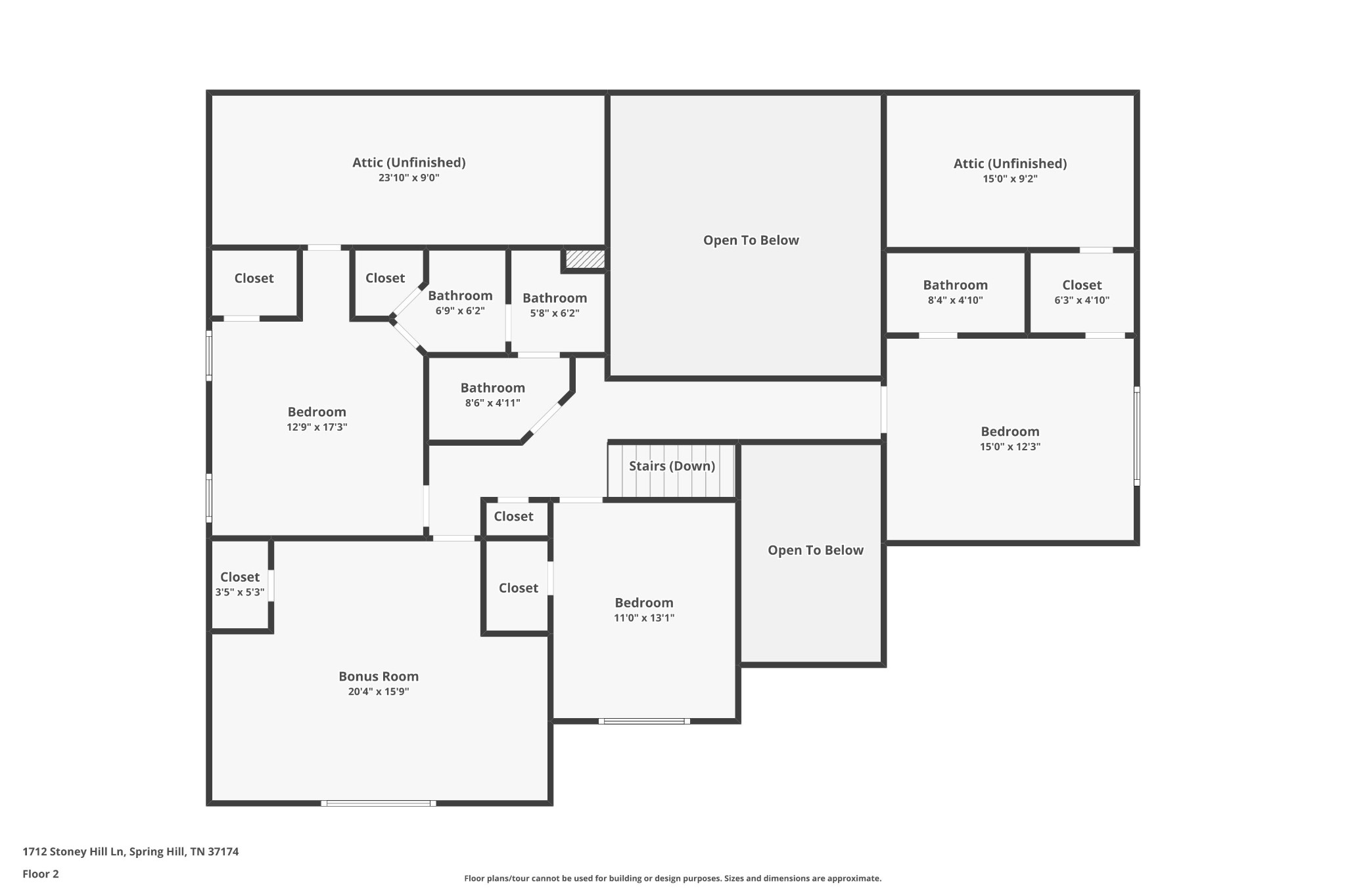 1712 Stoney Hill Lane Spring Hill TN 37174