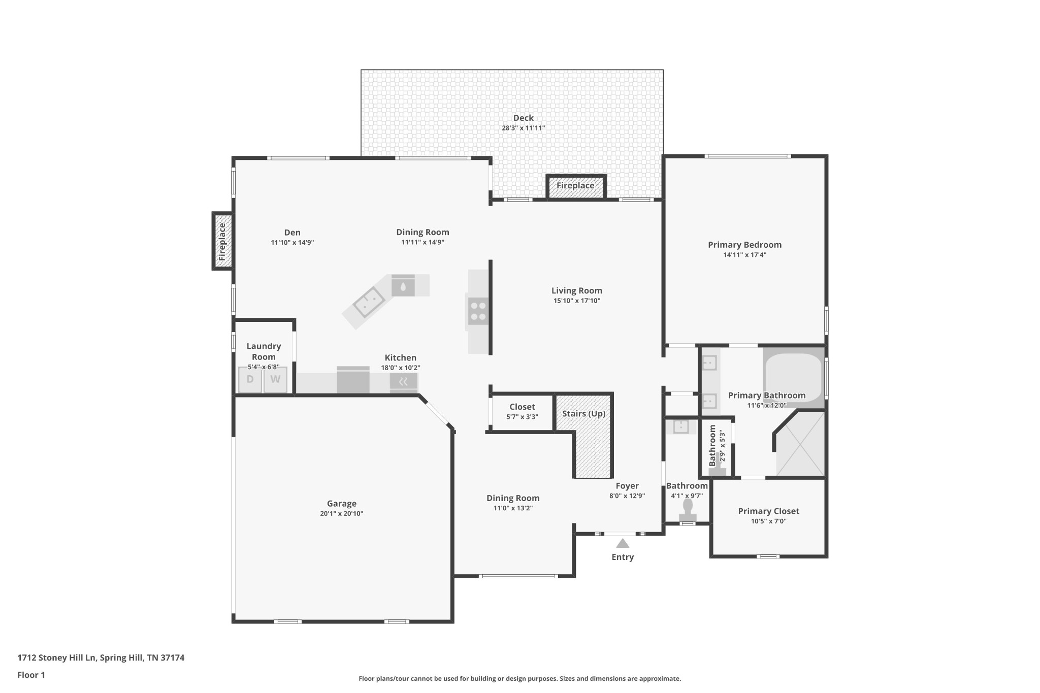 1712 Stoney Hill Lane Spring Hill TN 37174
