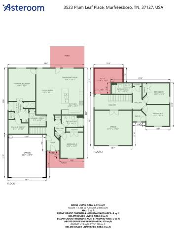 3523 Plum Leaf Place Murfreesboro TN 37127
