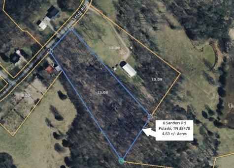 0 Sands Road Pulaski TN 38478