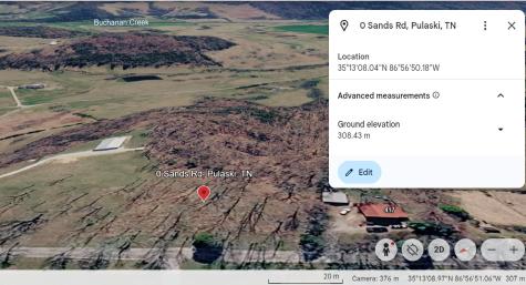 0 Sands Road Pulaski TN 38478