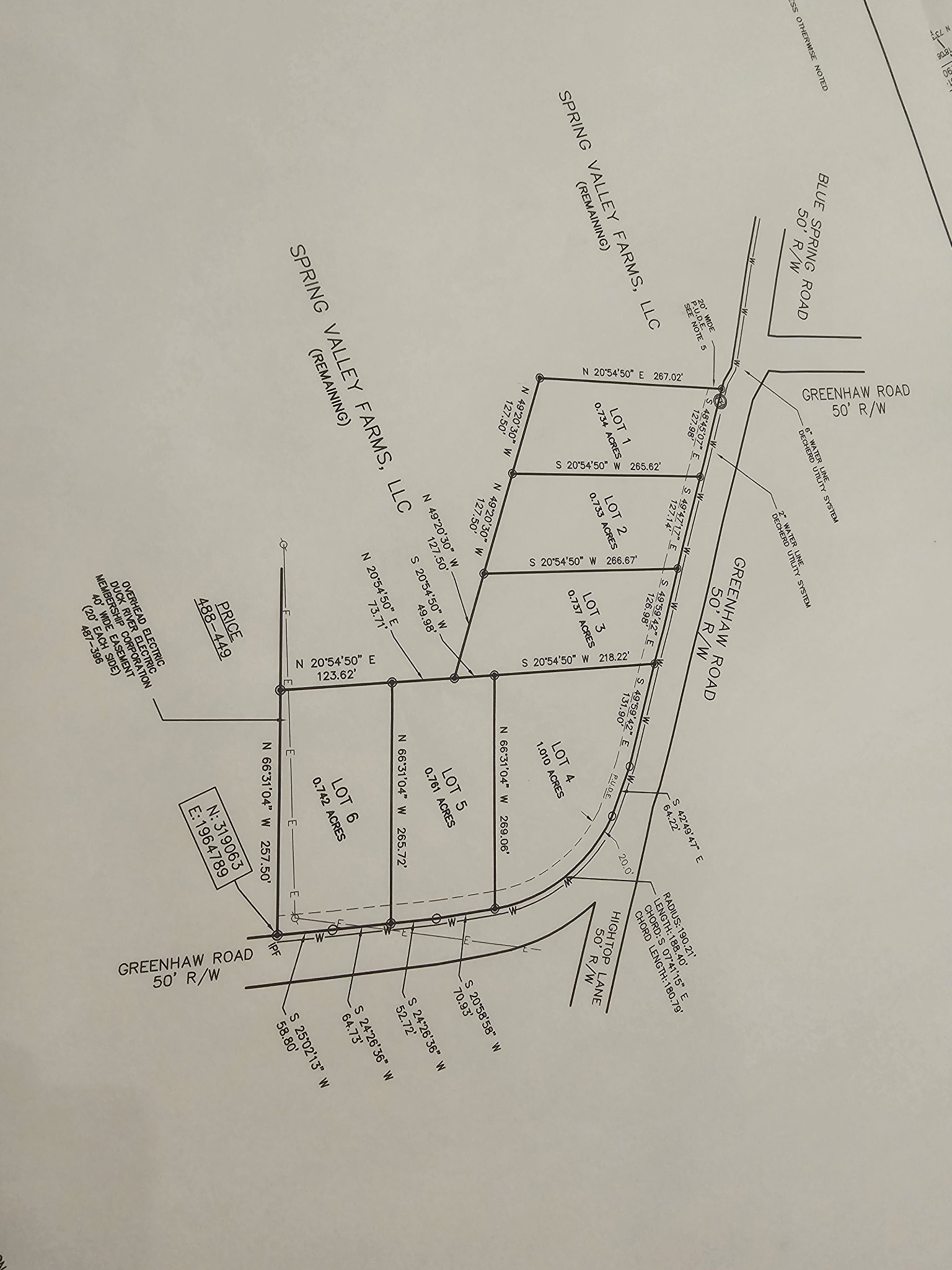 0 Greenhaw Road Decherd TN 37324