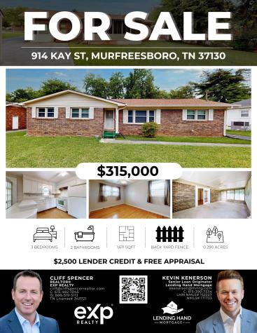 914 Kay Street Murfreesboro TN 37130
