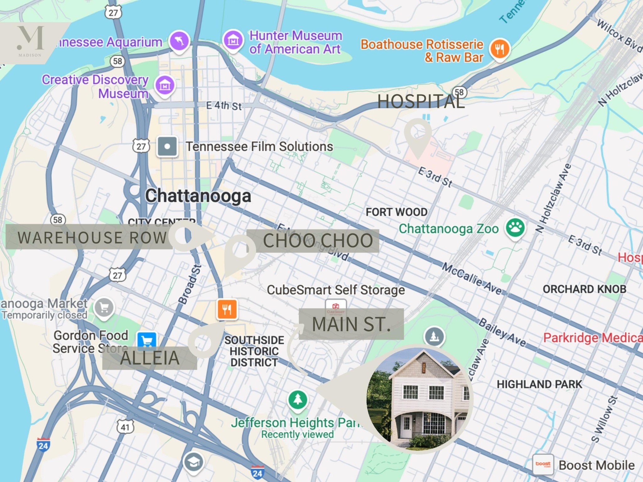 1592 Madison Street Chattanooga TN 37408