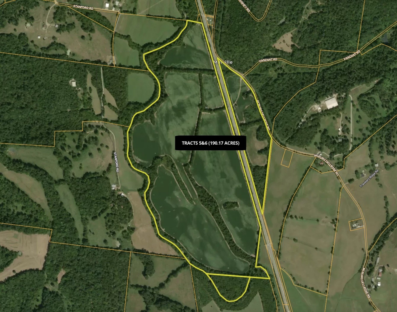 0 Mcburg Dellrose Road Tract 3 Dellrose TN 38453