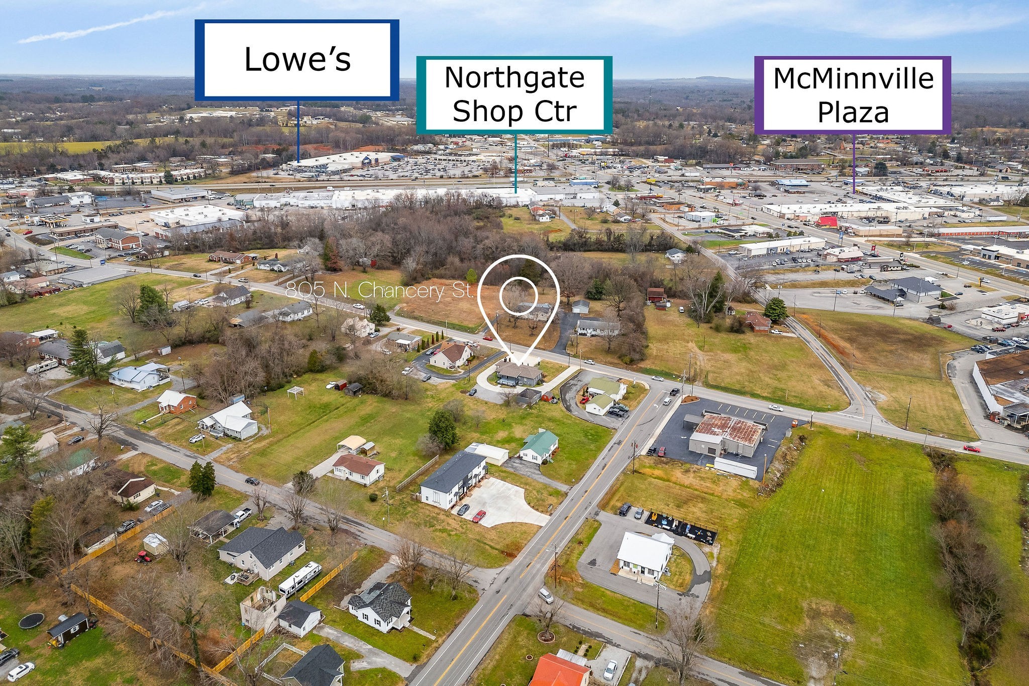 805 N Chancery Street Mcminnville TN 37110