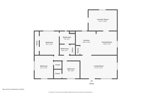 1061 Northfork Dr, W Ashland City TN 37015